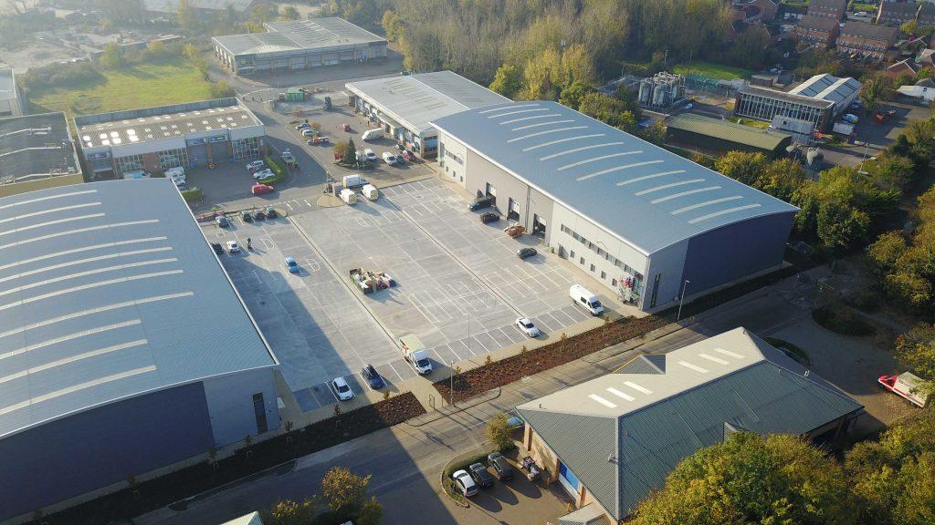 Speculative Industrial Scheme with Offices, Dartford Mitchell Design